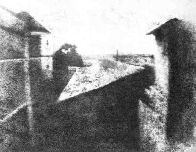 Niepce - first photograph 1826