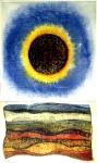 eclipse1  'Fleur de l'éclipse ' -  image size 24 x 40 cms